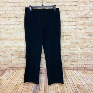 VTG Lilly Pulitzer Womens Nicole Pants Size 4 Bi-Stretch Cotton Spandex Black